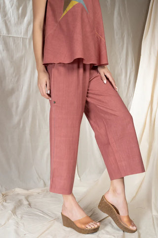 Eco Angles- Khadi Applique Co-Ord Set