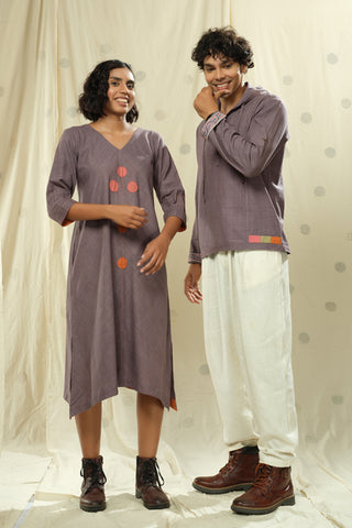 Matching Duos - Hand-Woven Hand-Spun Organic Matching Duo Outfits For His And Her