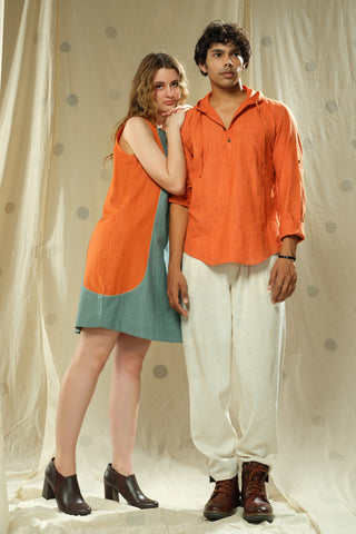 Matching Duos - Hand-Woven Hand-Spun Organic Duo Outfits For His And Her