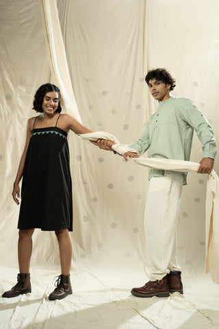 Loomed Together - Eco-aware Duo Spaghetti and Kurta Outfits for Him and Her