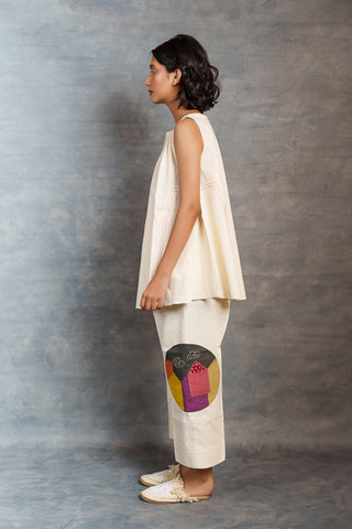 House on hill – limited edition handcrafted khadi co-ord set - free size