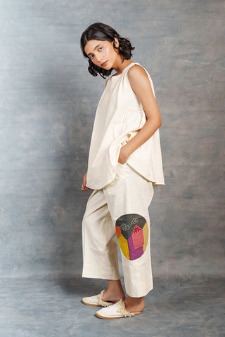 House on hill – limited edition handcrafted khadi co-ord set - free size