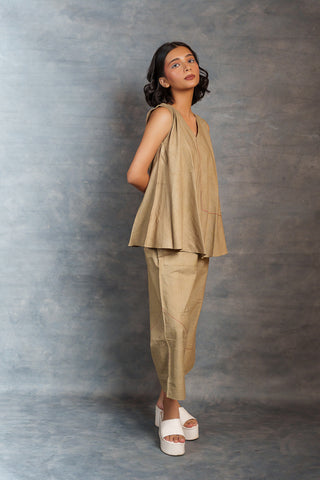 House on hill – limited edition handcrafted khadi co-ord set - free size