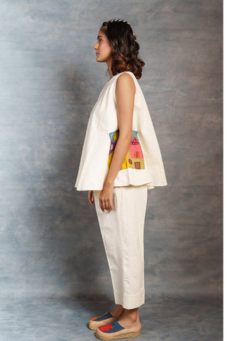 House on hill – limited edition khadi co-ord set - free size - co-ord