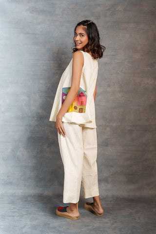 House on hill – limited edition khadi co-ord set - free size - co-ord