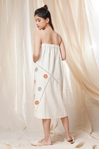 Timeless Checks - Polka Applique Dress