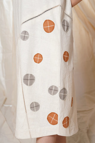 Timeless Checks - Polka Applique Dress