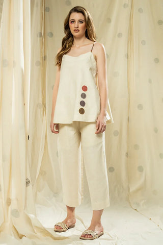 Subtle Dots - Conscious Khadi Co-Ord Set
