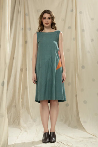 Starry Elegance- Ethically Made Big Star Dress