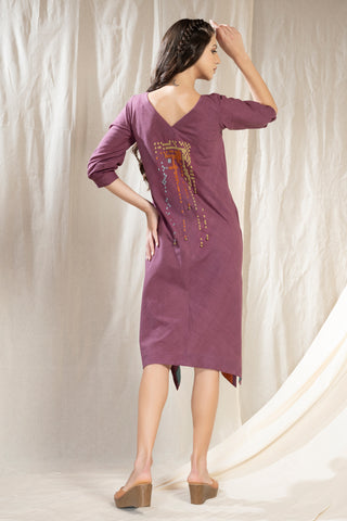 Hand Woven - Hand Spun Organic Khadi Reversible Dress