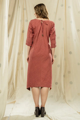 Polka Pops-High-Low Hand Applique Dress