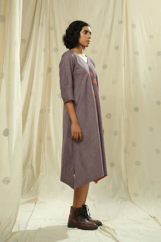 Polka Pops-High-Low Hand Applique Dress