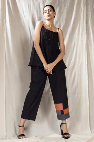 Patch Party-Black Spaghetti Co-Ord Set