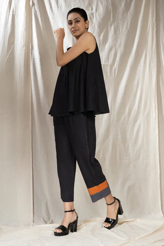 Patch Party-Black Spaghetti Co-Ord Set