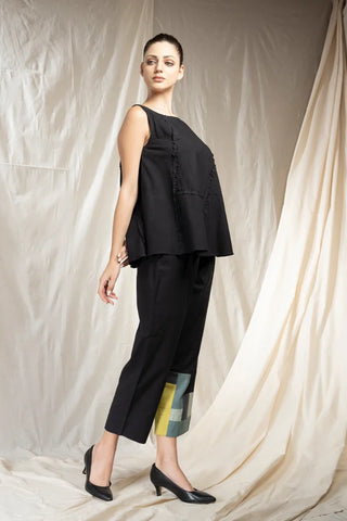 Patch Party-Jade Black Co-Ord Set