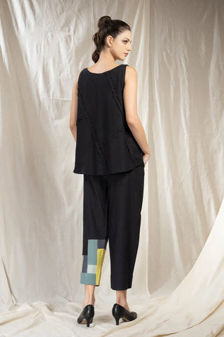 Patch Party-Jade Black Co-Ord Set