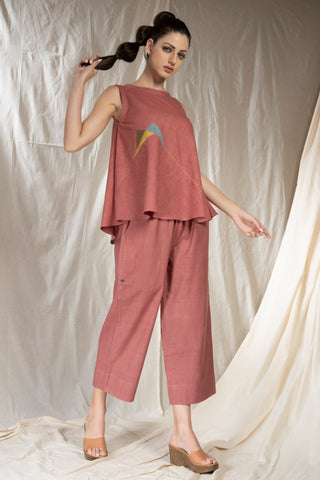 Eco Angles- Organic Living Applique Co-Ord Set