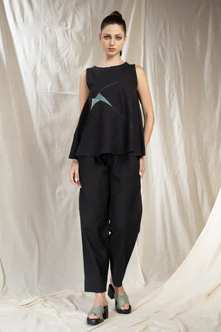 Eco Angles- Conscious Living Applique Co-Ord Set