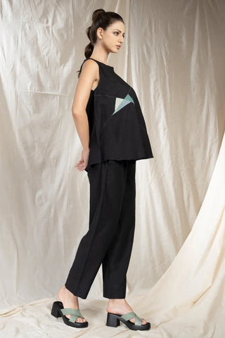 Eco Angles- Conscious Living Applique Co-Ord Set