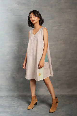 Handcrafted Khadi Applique Ensemble – Timeless Elegance, Ethically Made