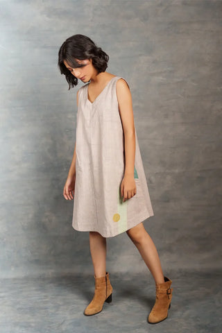 Handcrafted Khadi Applique Ensemble – Timeless Elegance, Ethically Made