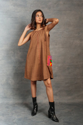 Handwoven Khadi Dress – A Timeless Sustainable Statement