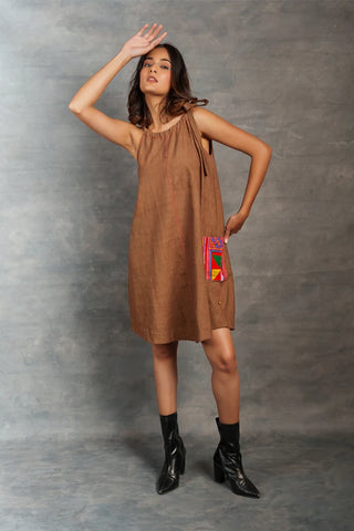 Handwoven Khadi Dress – A Timeless Sustainable Statement