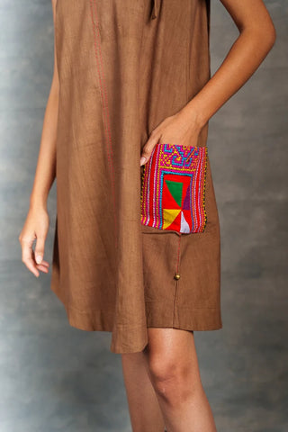 Handwoven Khadi Dress – A Timeless Sustainable Statement