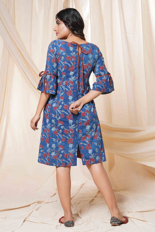 Thread Game - GAMTHI BLOCK PRINT KURTI